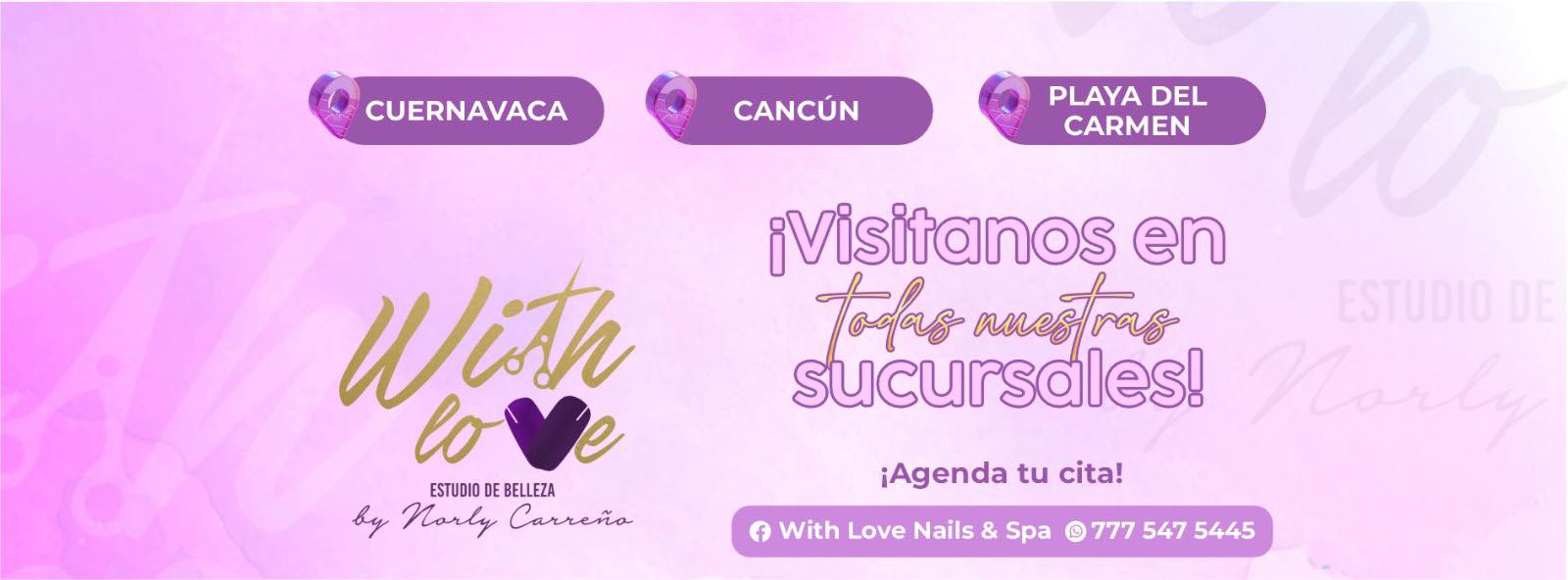 With Love Nails & Spa portada